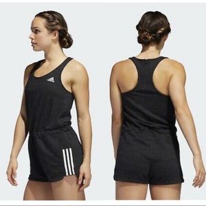Adidas Black Racerback Romper